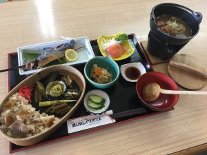 奥只見またぎ御膳（竹）